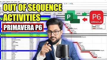 How to resolve Out of Sequence Activities in Primavera p6 ? | Project Tracking Issues
