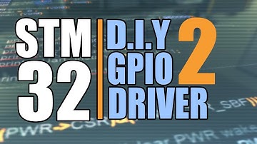 Stm32 Peripheral Drivers from Scartch : GPIO Programming Part 2