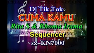 Rita S \u0026 Rhoma Irama - Dj Cuma Kamu || Remix Tik Tok [karaoke] || sx-KN7000