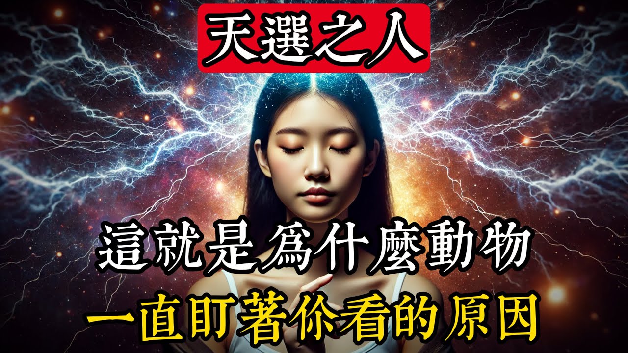 天選之人，這就是為什麼動物一直無畏地盯著你看，你從未發現的靈性連接#靈性 #占星術 #天文學 #宇宙