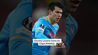 Chucky Lozano fuera de Copa América. #chuckylozano #copaamerica2024 #adlimitumdeportes