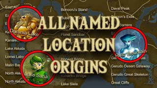 All References & Origins in Breath of The Wild's Locations