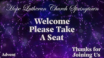 Third Sunday of Advent - December 12, 2021