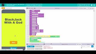 Blackjack With a God_Congressional App Challenge: Jason Le and Evan Tyrrell screenshot 4