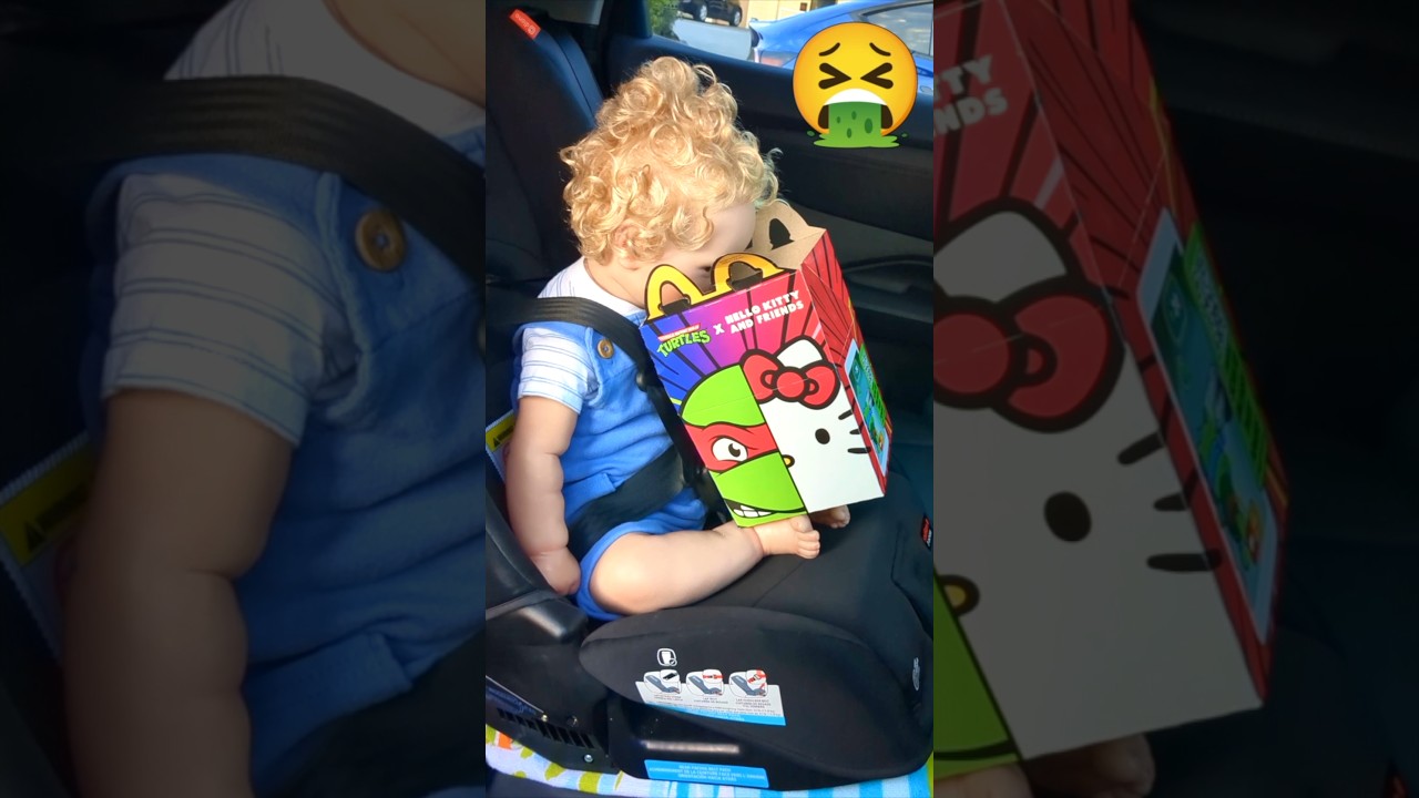 My Reborn Toddler Throws Up In My Car 