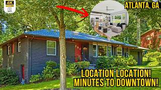 You HAVE to See This Atlanta Home Renovation! Originally Built 1958 & MINUTES TO DOWNTOWN!