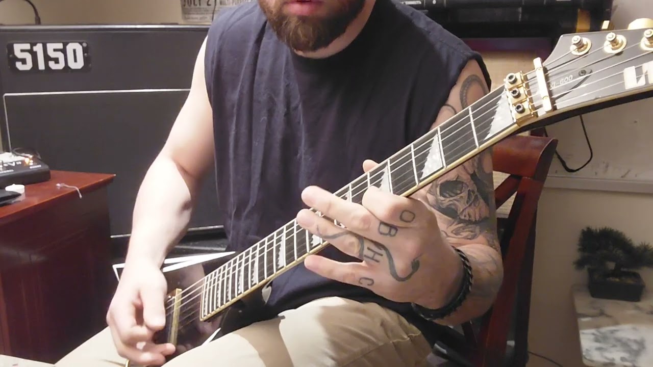 Taking a stab a kalmah song  🤘