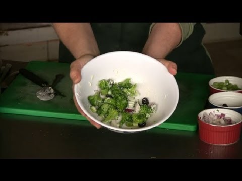 Broccoli, Red Onion, Raisins & Celery Salad : Broccoli Salads