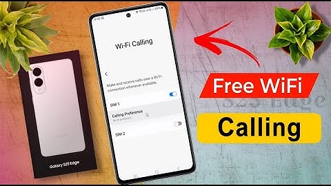Enable Wifi Calling on Samsung Galaxy S25 Edge | Samsung S25 Edge Wifi Call Not Working
