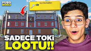 Thumbnail for SADECE TOKİ LOOTU İLE KAZANMA CHALLENGE! GİZLİ ODA ANAHTARI ÇIKTI - PUBG MOBİLE