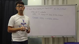 GCE O Level Chemistry TYS guide on 2017/P1/Q29