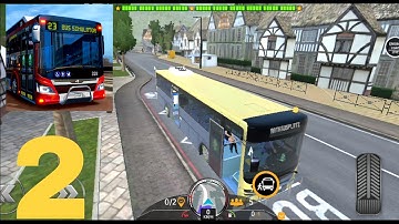 Bus simulator 2023 Gameplay Walkthrough Part 2 (ios, Android)