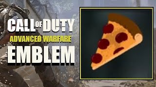 COD AW / Call of Duty Advanced Warfare : Pizza Emblem Tutorial
