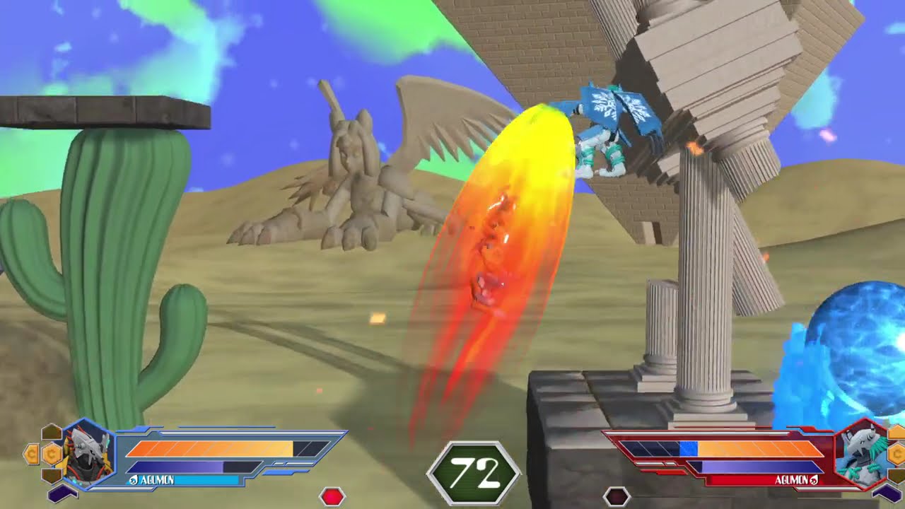 Project Digimon Arcade: Agumon