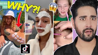 TikTok Skincare Tips And Routines Are...WILD😂😱