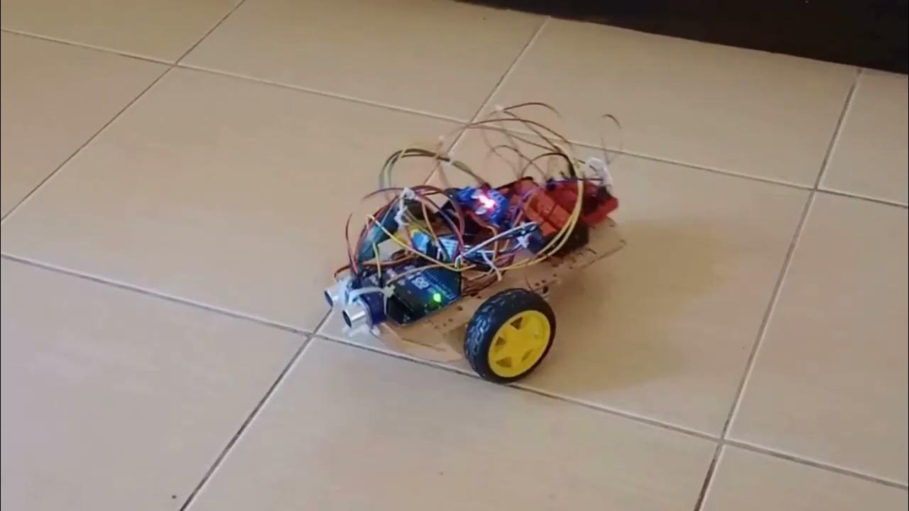 OBSTACLE AVOIDING ROBOT CAR BY DIHINI KANDEGEDARA - YouTube