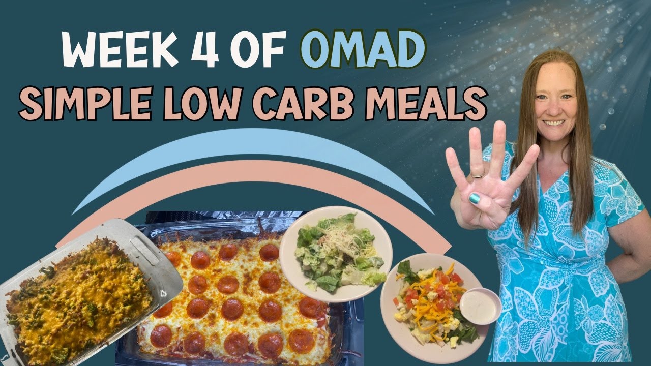 Week 4 of OMAD Simple OMAD meals Keto and Low Carb meals What I Eat to Lose Weight YouTube