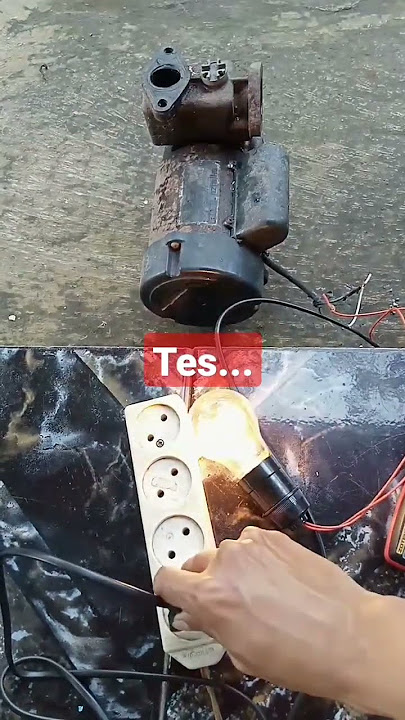 TES POMPA AIR YANG KONSLET