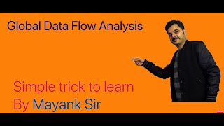 Global Data flow analysis