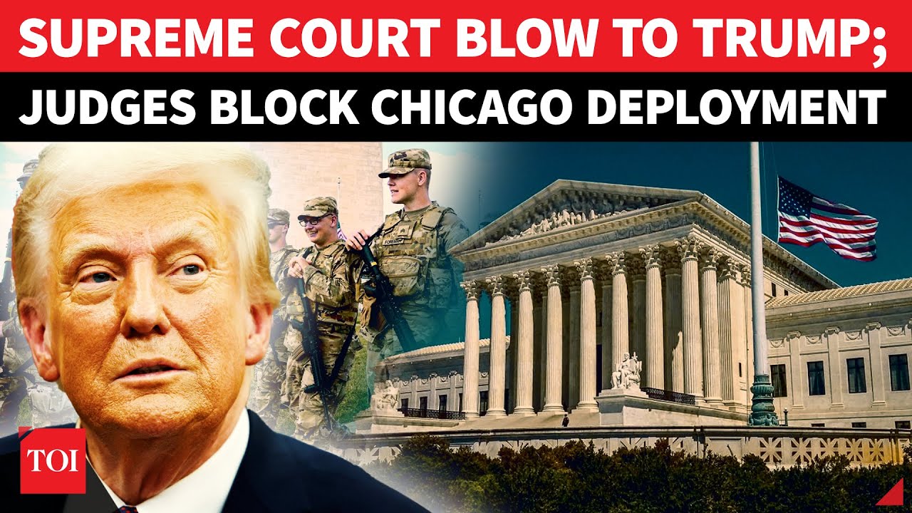 U.S. Supreme Court BLOCKS Trump From Deploying Troops To Chicago; Setback To Immigration Crackdown