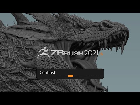 ZBrush 2021.5 - Contrast