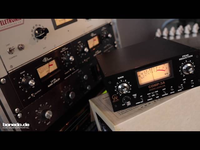 GAP COMP-3A Audio Leveler vs. LA3A - Sound Demo - YouTube
