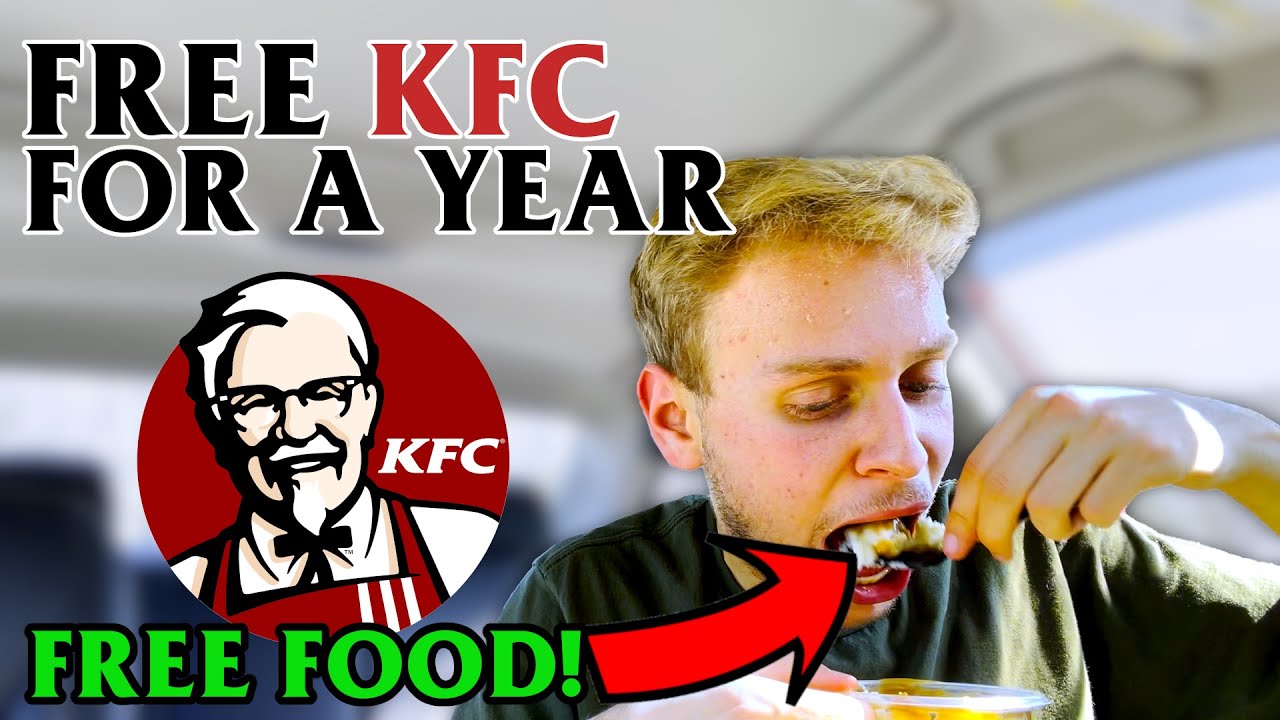 Day 7 of Eating Free KFC for a Year 1 Piece Breast Meal YouTube