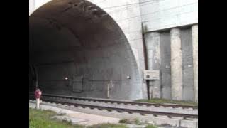 tunelowa RZEŹNIA ! / The ICE high speed trains in tunnel !