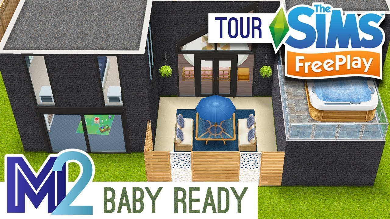 Sims FreePlay - Baby Ready Family Home (Original Design) - YouTube