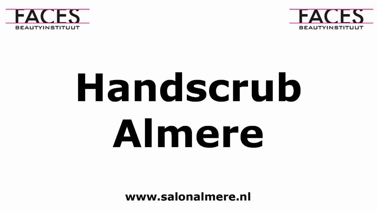 Handscrub Almere