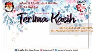 Terima Kasih Telah Memilih