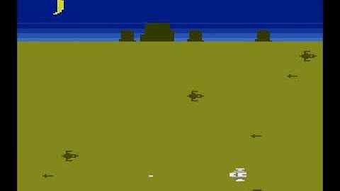 Planet Patrol gameplay on Atari 2600
