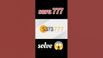 sara777 ।। sara 777 app #shorts #viral #sara777