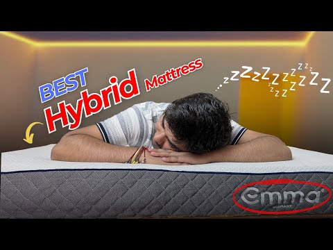 Emma Hybrid Mattress unboxing & review || Best mattress under Rs 13,000