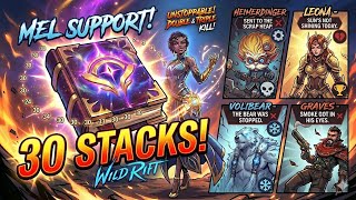💀 MEL SUPPORT IS ACTUALLY DISGUSTING... (30 STACKS MEJAI)