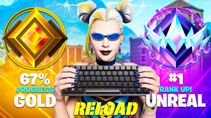 Gold to Unreal Solo SPEEDRUN.. (Fortnite Reload)