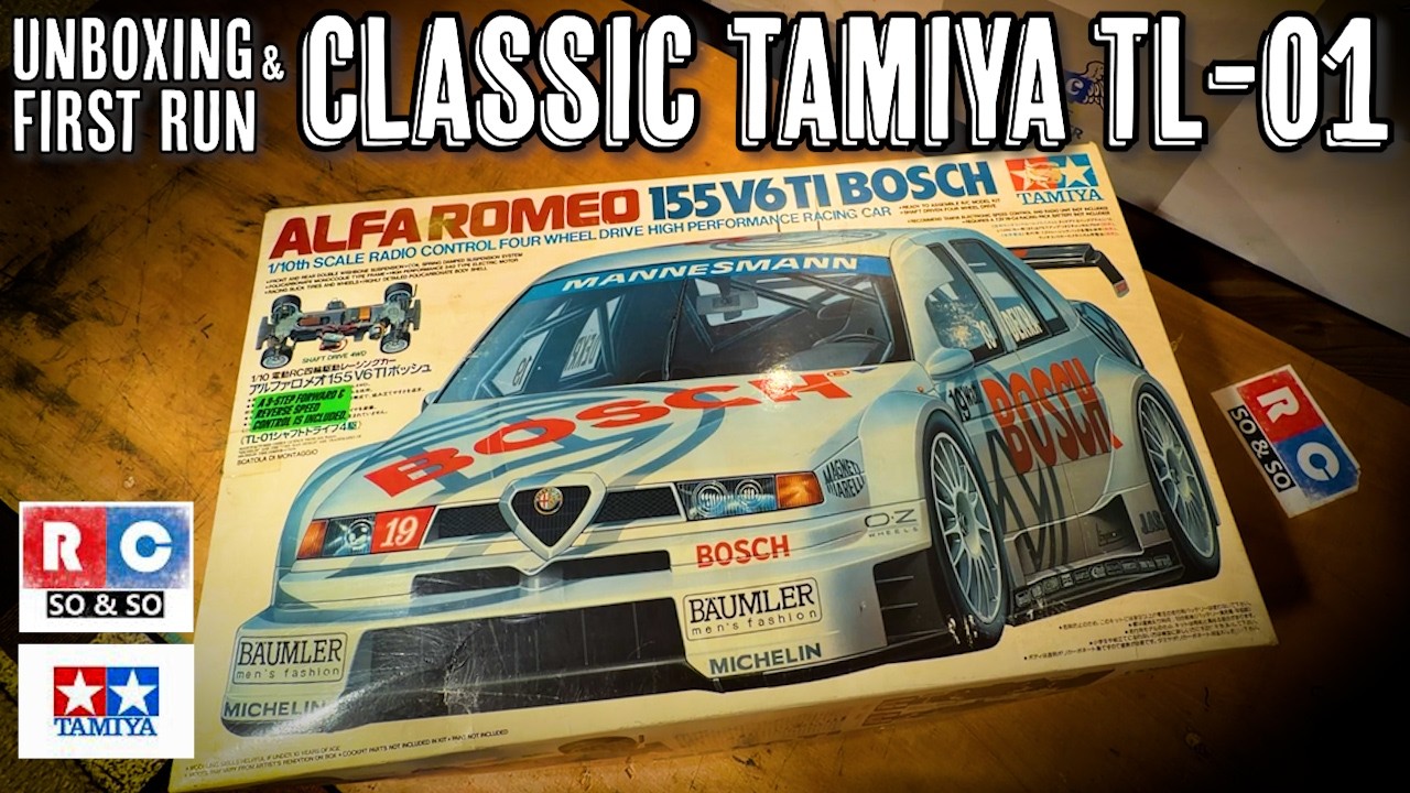 Tamiya TL-01 Unboxing and Run - YouTube