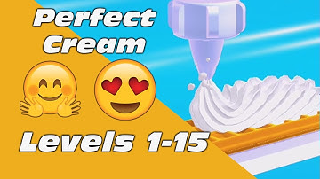 Perfect Cream GAMEPLAY Walkthrought #1 | Levels 1 - 15