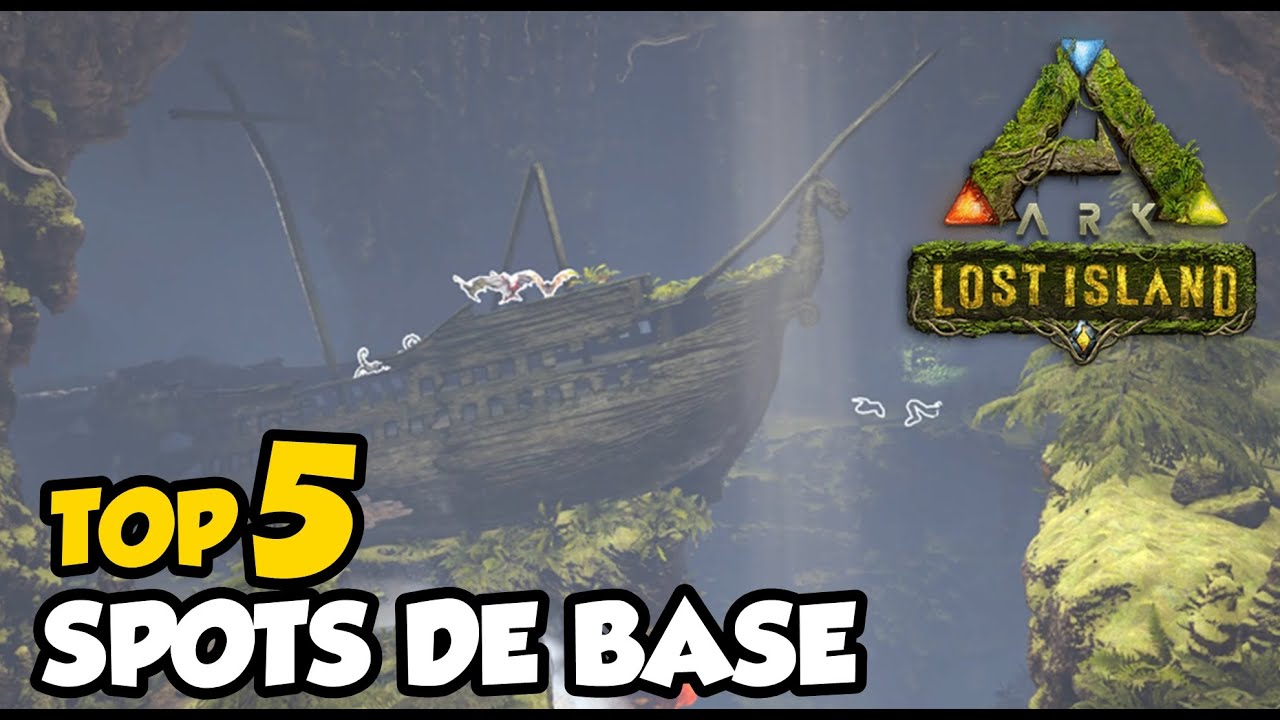 5 UBICACIONES DE BASE INCREIBLES EN LOST ISLAND *ALGUNAS MEJOR QUE LA