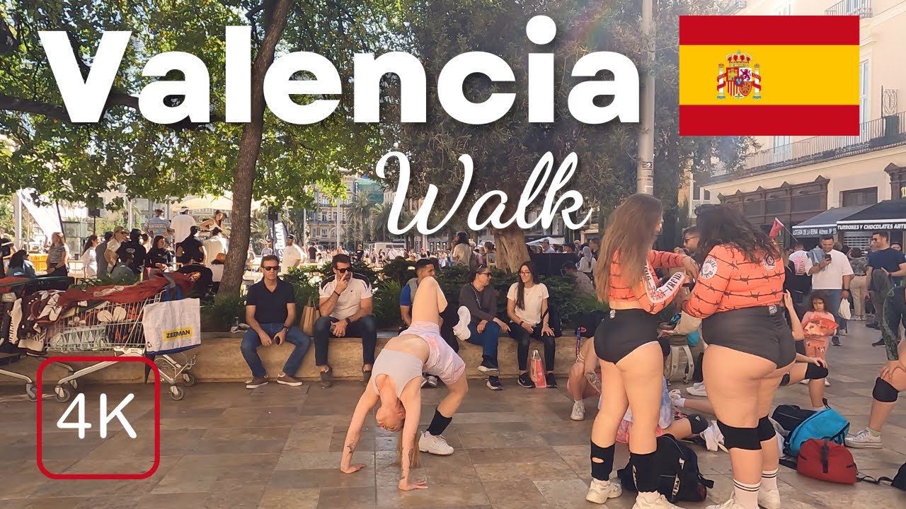 Valencia, Spain 🇪🇸 - 4K-HDR Walking Tour