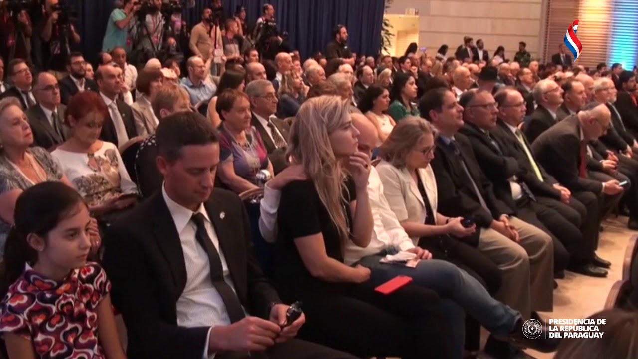 Recepción en honor a la apertura de la Embajada paraguaya en Jerusalén - YouTube