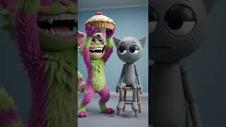 Black Pranking Gray #sprunki #yafofa #incrediboxsprunki #trendingshorts #sprunkianimation