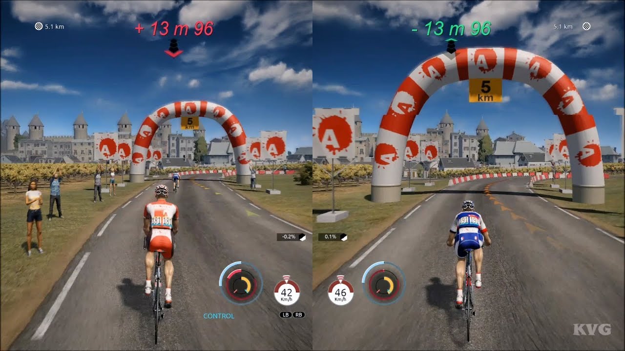 Accepteret industri Frisør Tour de France 2019 - Splitscreen Gameplay (Xbox One X HD) [1080p60FPS] -  YouTube