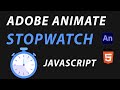 ADOBE ANIMATE CC - STOPWATCH WITH JAVASCRIPT - TUTORIAL