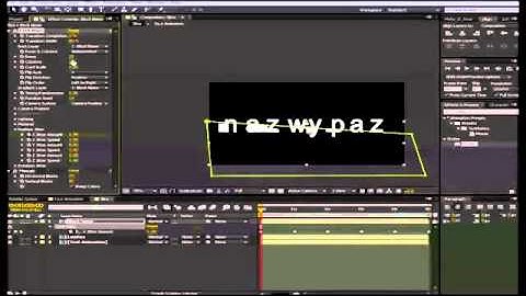 After Effects Tutorial #1 Redacted Watch Dogs