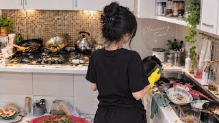 Details EXTREME Dirty Kitchen Deep Cleaning 🧽✨ | Sink Full of Dishes, Greasy Stove & Satisfying Reset Guide