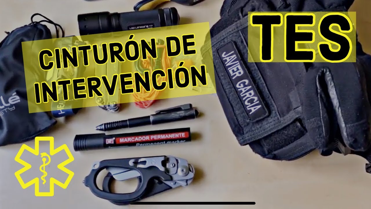 Cinturón de INTERVENCIÓN TES 🚑