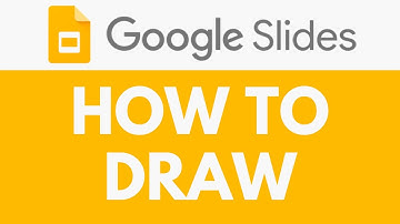 How To Draw in Google Slides | Draw Shapes and Lines Use Scribble | Google Slides Tutorial