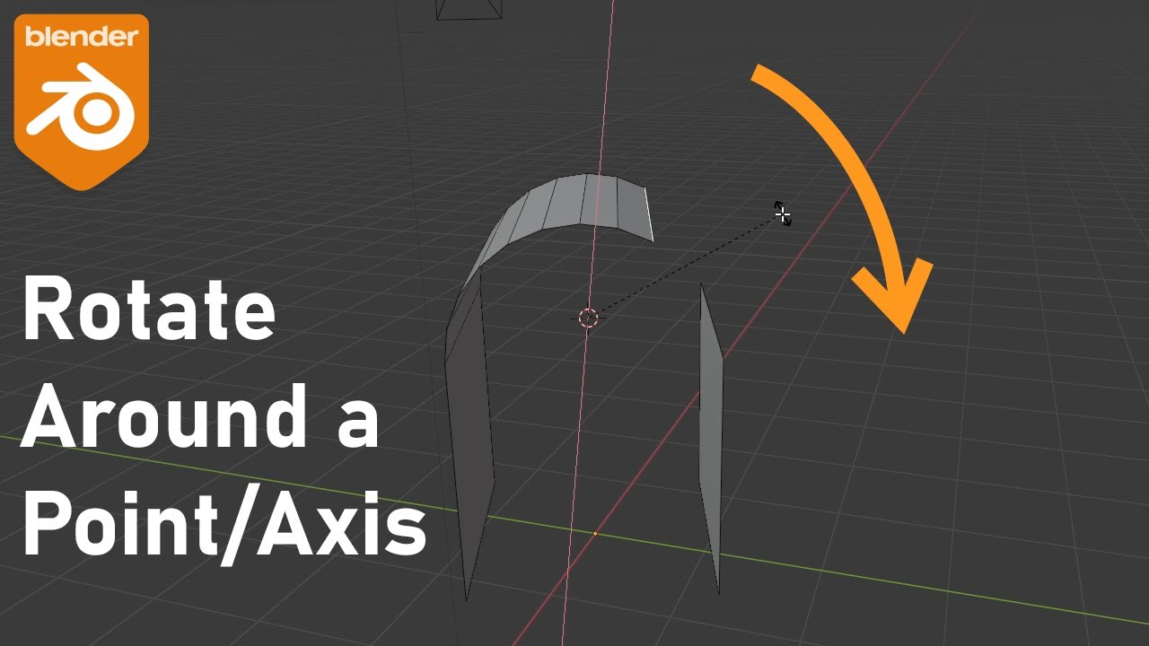 Rotate Around a in Blender - YouTube