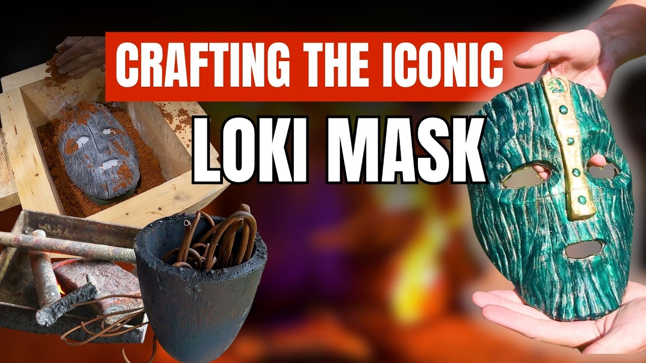 Forging the Loki Mask from Scratch!